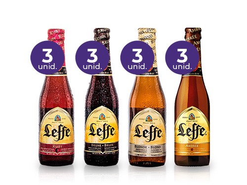 Pack 12 Cervezas Leffe