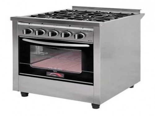 Cocina USMAN 55 cm Win Horno XL Puerta Visor Rejas de Aluminio (4004)