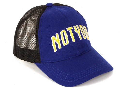 Gorra Notyou Trucker Unisex Azul Negro