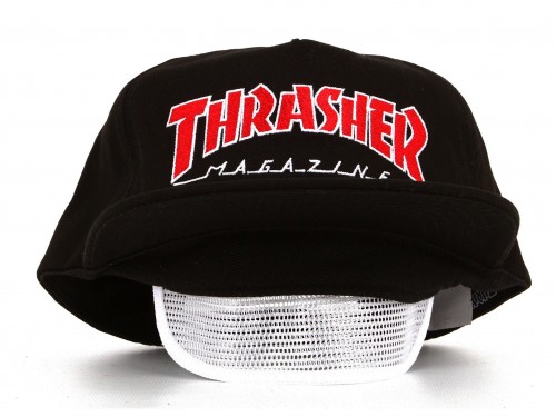 Gorra Thrasher Skate Magazine Negro Rojo