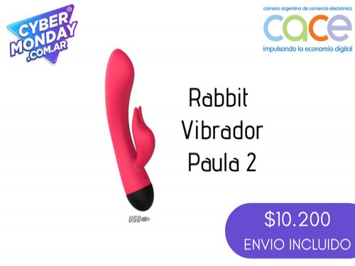 Rabbit Vibrador USB Recargable de Sex Therapy (ST) Paula 2
