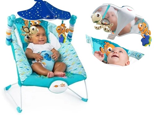 Porta Bebe Mecedora Disney Nemo Bright Starts 10904