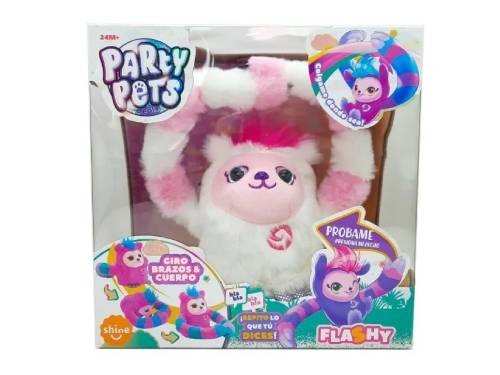 Peluche Interactivo Vagoneta El Perezoso Flashy Ppsl003