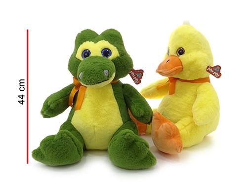 COCODRILO Y PATO 44CM