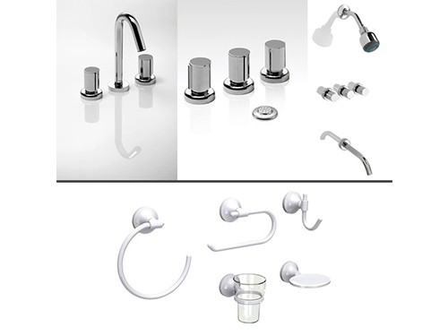COMBO GRIFERIA PIAZZA DOMANI BAÑERA BIDET LAVATORIO SET ACCES