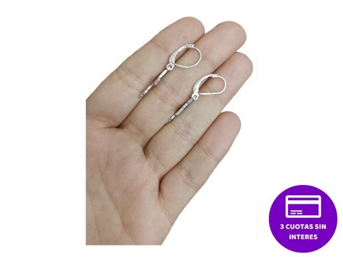 Aros Colgantes Plata 925 Colibrí Picaflor
