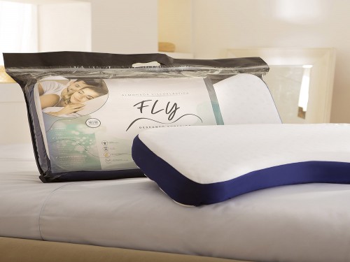 Almohada Viscoelástica Casablanca Fly 40x70cm Funda desmontable.