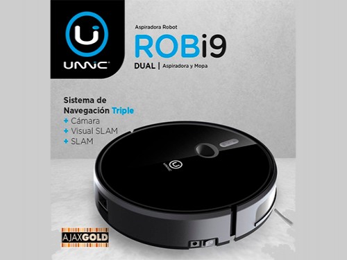 Aspiradora Robot Inteligente ROB i9 Mopa Sensores + Cámara UNNIC