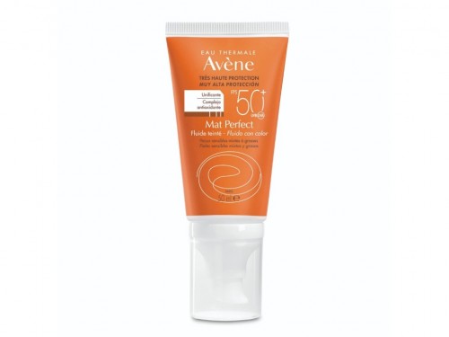 PROTECTOR SOLAR AVENE SPF 50 + FUIDO COLOR MATIFICANTE x 50ml
