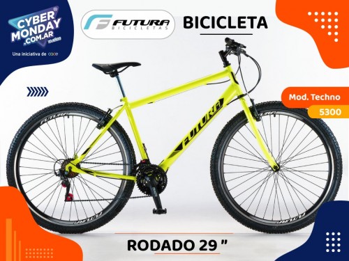 Bicicleta Mod. 5300 Techno, Rod.29", MTB, Varón, 21v. Acero, Futura