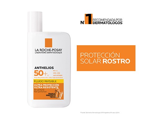 Protector Solar La Roche Posay Anthelios Ultra Fluido 50+ 50ml Nueva F