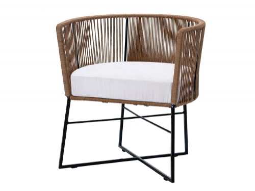 Sillón Gervasoni con almohadon apto uso exterior e interior