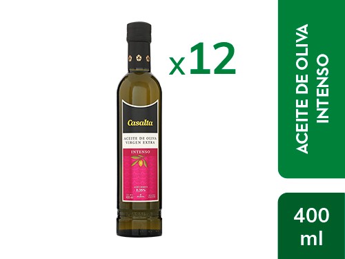 12u Aceite de oliva intenso Casalta x 400 ml
