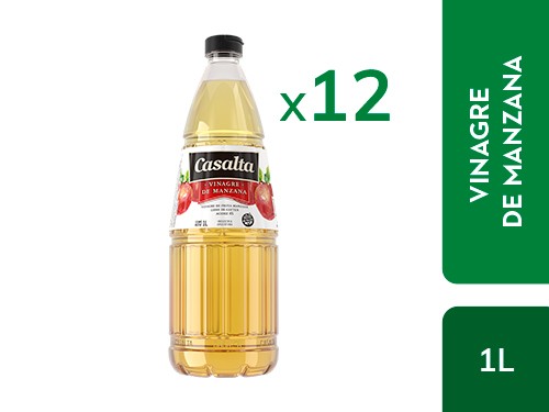 12u Vinagre de Manzana Casalta x 1L