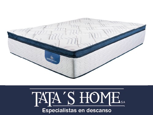 Colchon Resortes Pocket Serta Luisiana 2 Plazas 140x190