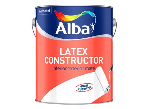 Pintura Latex Alba Constructor Interior / Exterior 20 Lts