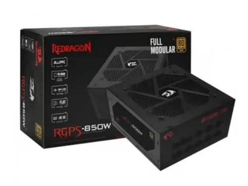 Fuente Pc Redragon 850w 80 Plus Gold Full Modular 4 Pcie