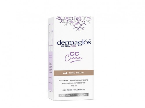 Dermaglos Facial CC Cream Tono Medio FPS30 50g