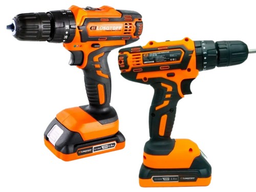 Taladro percutor inalámbrico de 10mm Lüsqtoff ATL18-8B 18V 220V