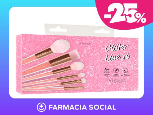 Set de Brochas Glitter x 6U Fascino