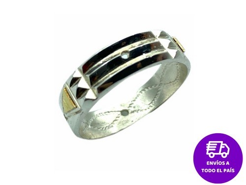 Anillo Atlante Plata Oro Amuleto Protector