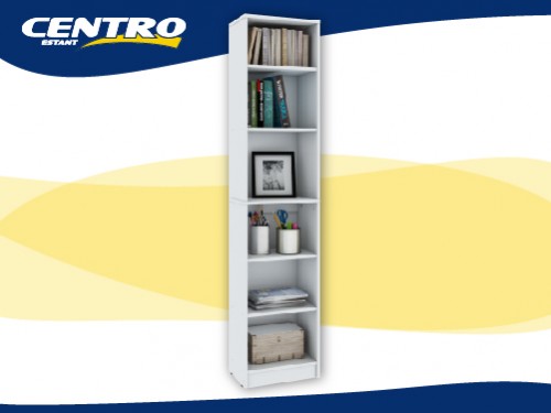 Biblioteca L9 - Blanco Centro Estant