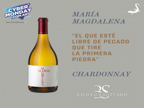 Vino Blanco Chardonnay Sottano María Magdalena