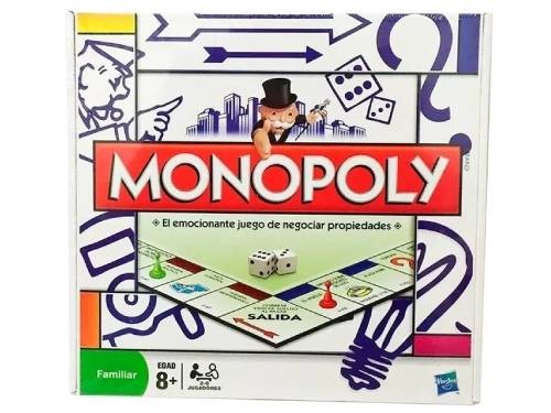 Juego De Mesa Monopoly Popular Familiar Hasbro