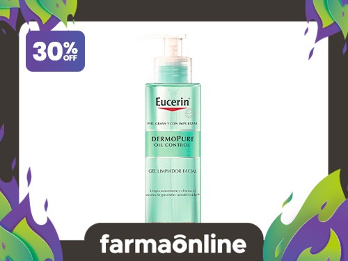 EUCERIN - Dermo pure gel limpiador diario oilcontrol piel grasa 400ml