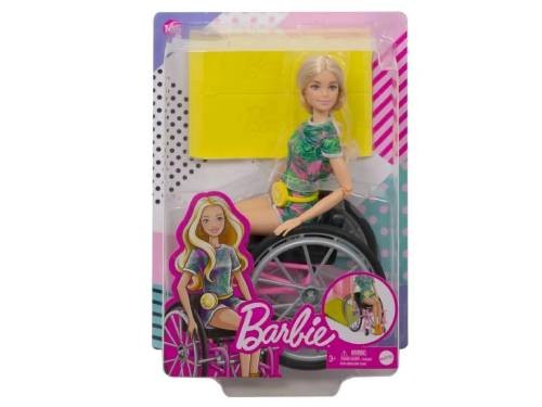 Muñeca Silla De Ruedas Barbie Fashionista Grb93