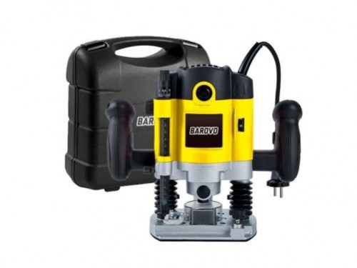 Fresadora Router 1200W 6 a 8 mm Inc 1/4" C/ Maletín Barovo