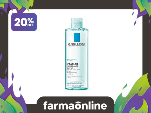 LA ROCHE POSAY - Effaclar agua micelar ultra purificante 400ml
