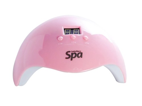 Teknikpro Spa Mini Cabina Lamp 36w Uñas Profesional Rosa