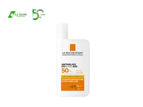 Protector Solar Anthelios Fps 50+ Ultra Fluido La Roche Posay 50Ml