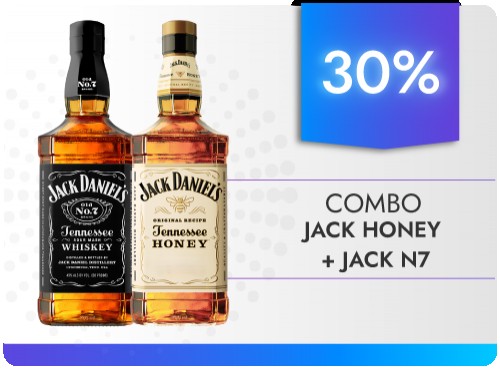 Combo Jack Daniels Honey + N7