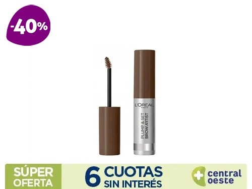 Máscara De Cejas Loreal Artist Plumper Brunette