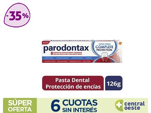 Pasta Dental Parodontax Complete Protection x126gr
