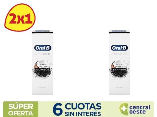 Pasta Dental Oral-b Whitening Therapy Carbón x102gr