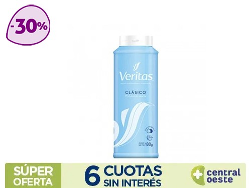 Desodorante En Polvo Veritas Clásico x180gr