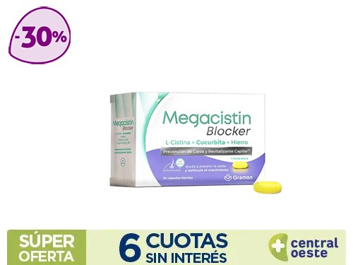 Suplemento Dietario Megacistin Blocker caps.Bl. x 30