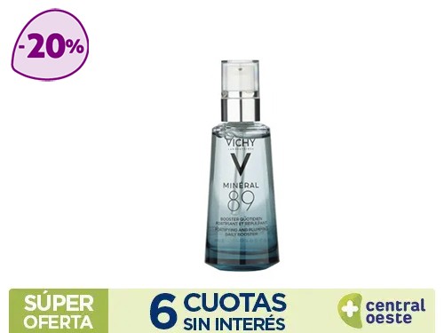 Fortificante Reconstituyente Vichy Mineral 89 x50ml