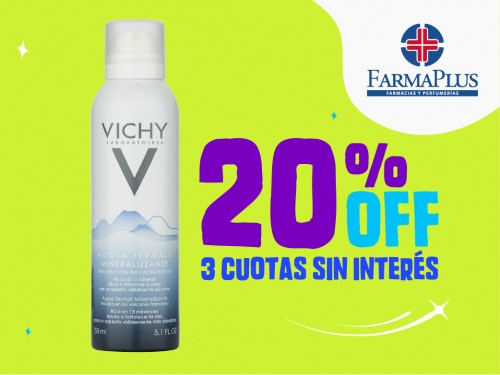 Vichy Agua Termal Mineralizante 150ml Piel Sensible