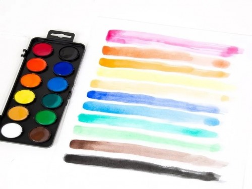 Acuarelas Koh I Noor X12 Colores Pigmento