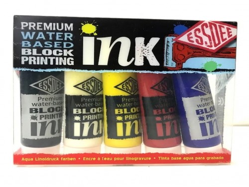Tintas Para Grabado Al Agua Essdee Set X 5