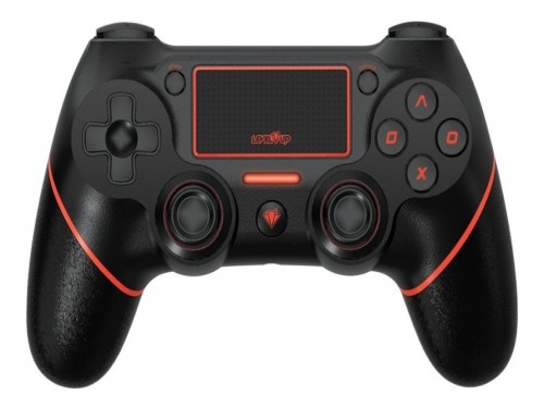 Joystick Level Up Cobra X GamePad Rojo compatible con PS4 / PS3 / PC