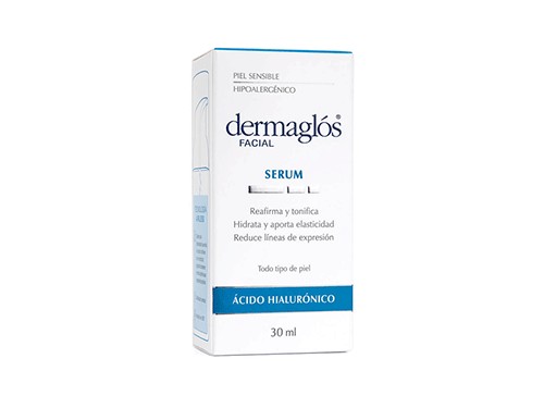 Dermaglos Facial Serum Doble Acido Hialuronico 30ml