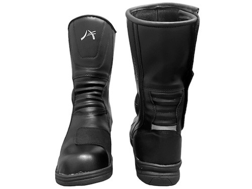 BOTAS MOTOCICLISTA PROTECCIONES CUERO ECO ALPINA TOURING