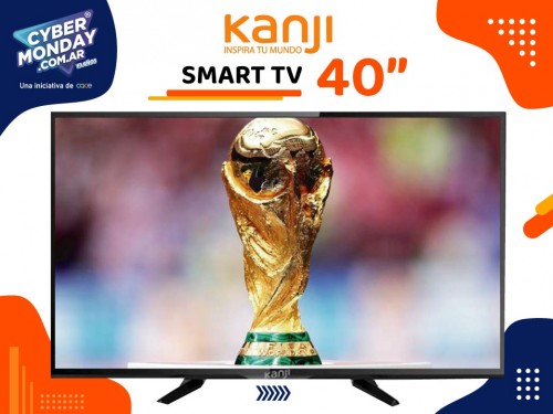 Smart TV Led Pant. 40", Mod.KJ-4XTL005/KJ-MN185B-30, HD, Android Kanji