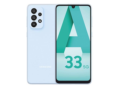Celular Samsung Galaxy A33 5G 6GB+128GB 48MP Light Blue SM-A336MLBFARO