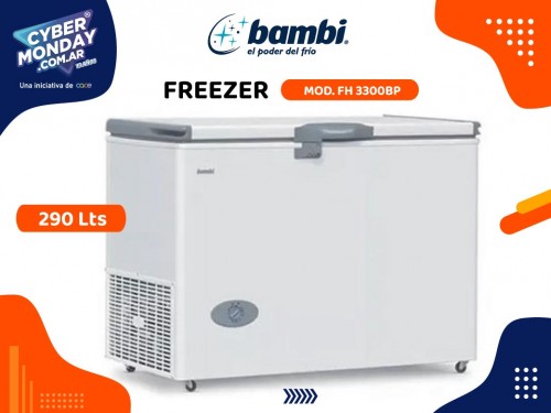 Freezer Mod. FH 3300BP, Capacidad 290 Lts, 3 funciones,  Bambi